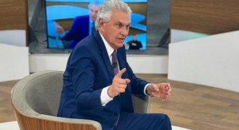 “Quando se promove tranquilidade, não há espaço para o crime”, diz Caiado no Roda Viva